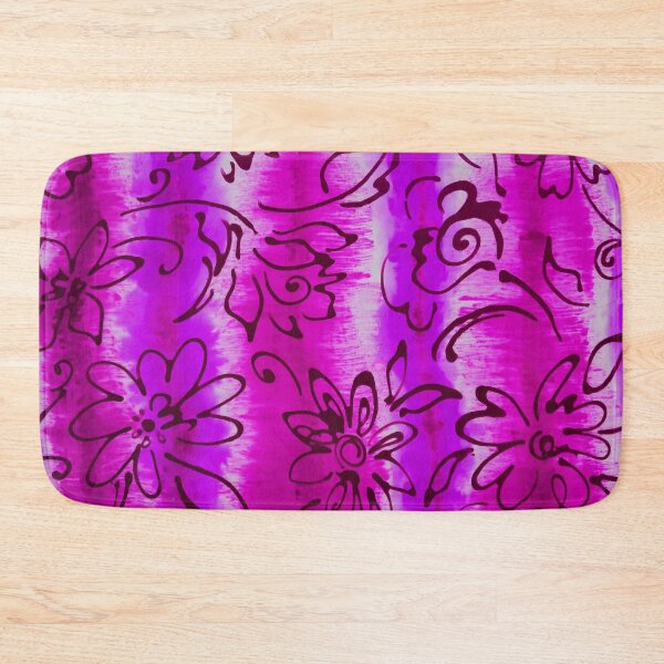 Item preview, Squiggle Floral Tie Dye designed and sold by Leslie Rogers Todder.