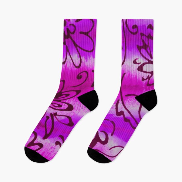 Item preview, Squiggle Floral Tie Dye designed and sold by Leslie Rogers Todder.