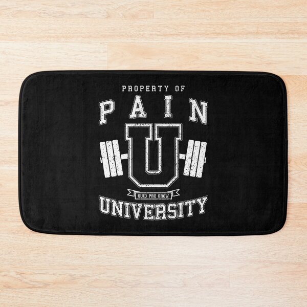 Item preview, Pain University Vintage Varsity Fitness Gym Workout designed and sold by GrandeDuc.