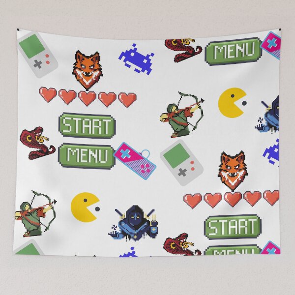 Item preview, Old school gamer designed and sold by FACELESS MONKEY.
