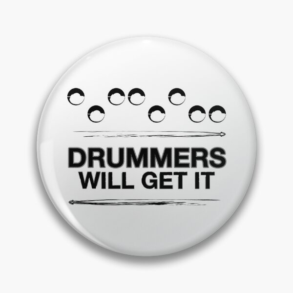 Item preview, Drummers Will Get It - Paradiddle (black text) designed and sold by Kendall Anderson.