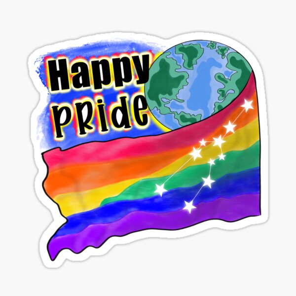 Item preview, Happy Pride Month for v1 designed and sold by dalypdesign.