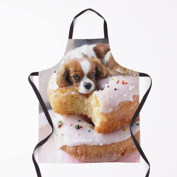Item preview, Cavalier King Charles Spaniel Puppy Donut Tower designed and sold by toppopin.