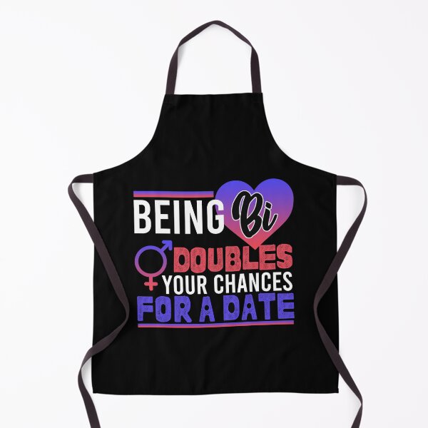 Item preview, Being Bi Doubles Your Chances for a Date Bisexual designed and sold by Mesyo.
