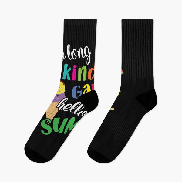Item preview, So Long Kindergarten Hello Summer Last Day of School designed and sold by Dressed For  Duty.
