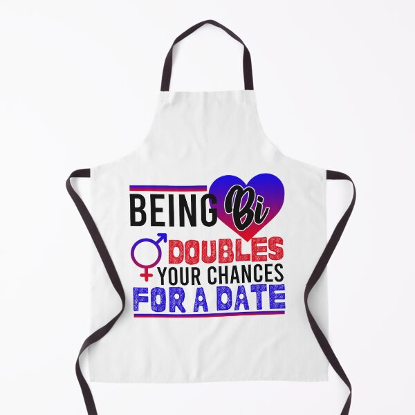 Item preview, Being Bi Doubles Your Chances for a Date Bisexual designed and sold by Mesyo.