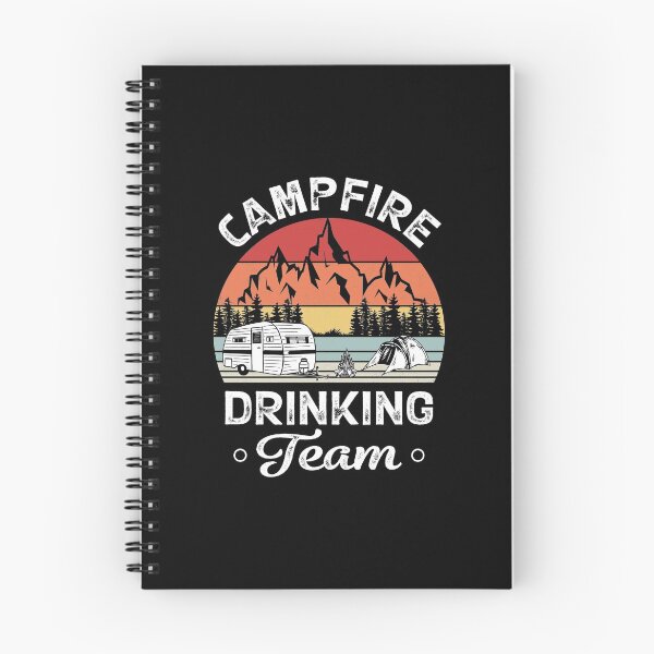 Item preview, Campfire Drinking Team Funny camping Lovers  gift designed and sold by Theobsessed01.