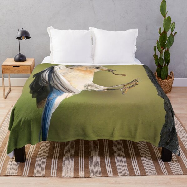Item preview, Female Eastern Bluebird returning to Nest designed and sold by Gerard Fornarotto.