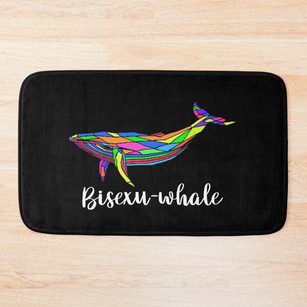 Item preview, Bisexu whale Funny Bisexual Design Rainbow Colours designed and sold by Mesyo.