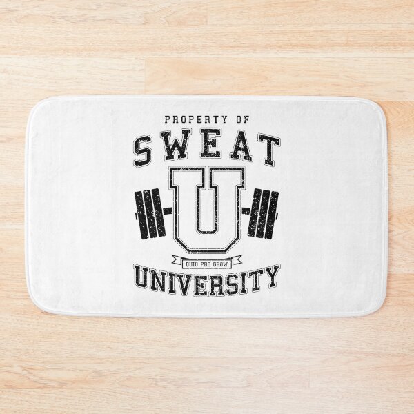 Item preview, Sweat University Vintage Varsity Fitness Gym Workout designed and sold by GrandeDuc.