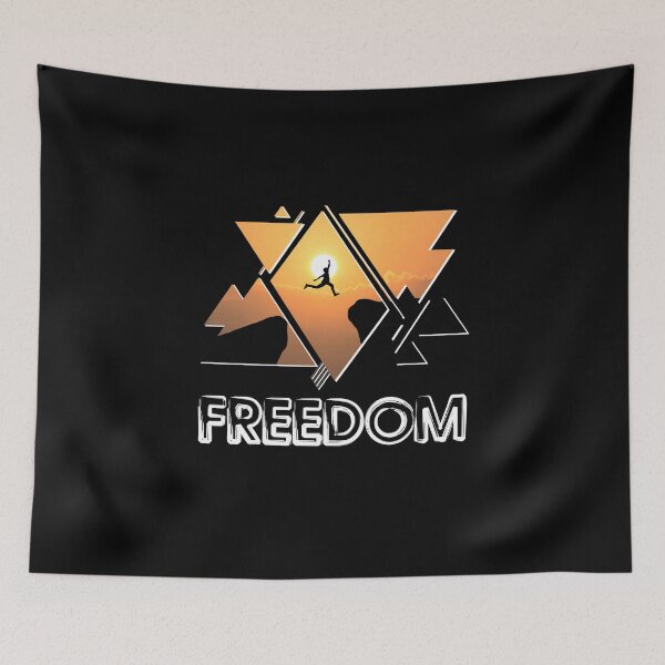 Item preview, Freedom Freedom Natur Nature Berge Mountains designed and sold by BullDesignsShop.