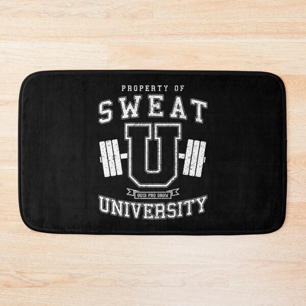 Item preview, Sweat University Vintage Varsity Fitness Gym Workout designed and sold by GrandeDuc.
