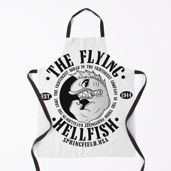 Item preview, The Flying Hellfish designed and sold by edcarj82.