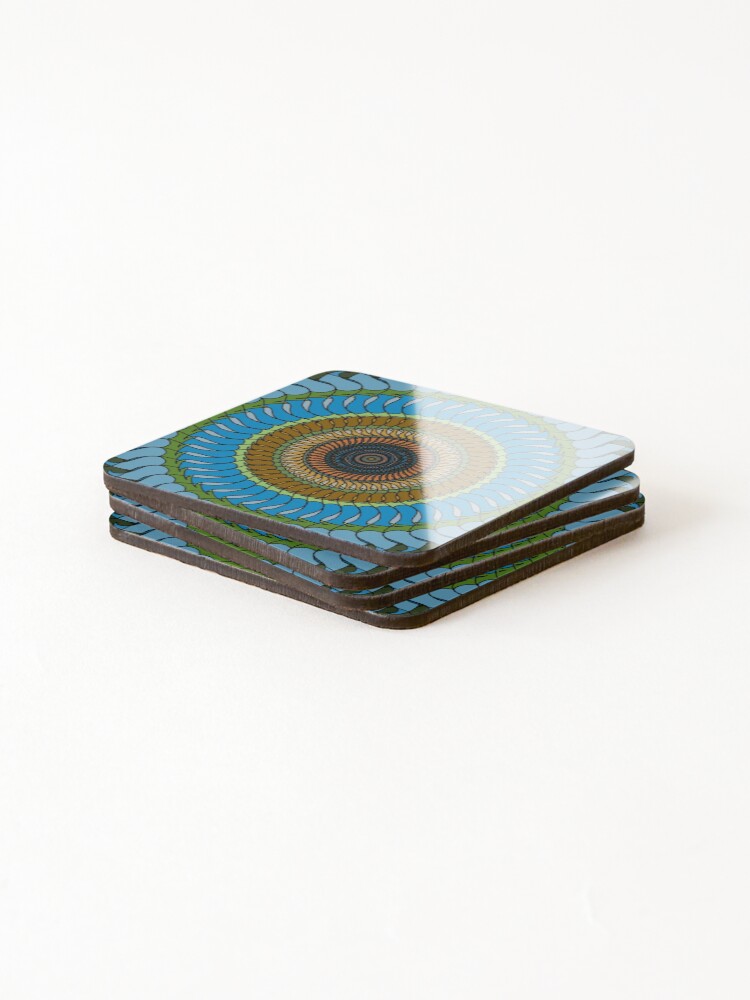 Thumbnail 4 of 5, Coasters (Set of 4), Drops designed and sold by J-Rage.