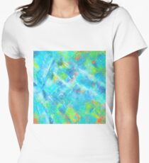 Water Splash Women's Fitted T-Shirt