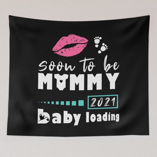 Item preview, pregnancy announcement - Soon to be Mommy 2021 - baby loading designed and sold by Raeolus.