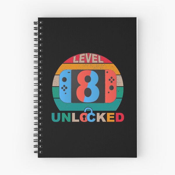 Item preview, Level 8 Unlocked ,Gaming birthday, video game birthday, 8th Birthday,Gamer Kids Birthday Gift For Boys And Girls designed and sold by plussorn.