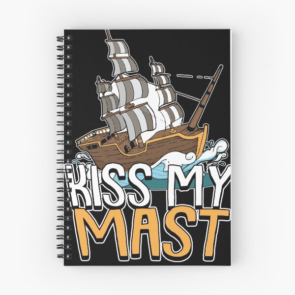 Item preview, Kiss my Mast Funny Sailboat captain Nautical Sailor Sailing  designed and sold by Rzelemenz.