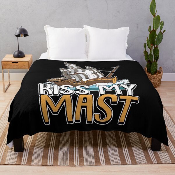 Item preview, Kiss my Mast Funny Sailboat captain Nautical Sailor Sailing  designed and sold by Rzelemenz.