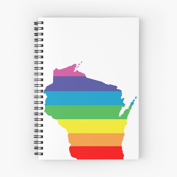 Item preview, wisconsin rainbow designed and sold by chromatosis.