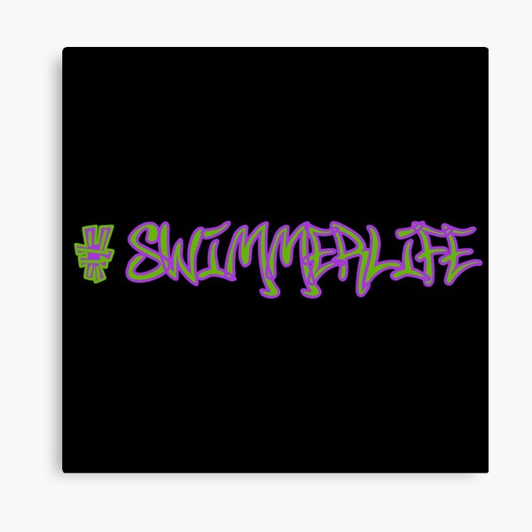 Item preview, # Swimmerlife. My Life is all about swimming designed and sold by Zwembad Vergelijker.
