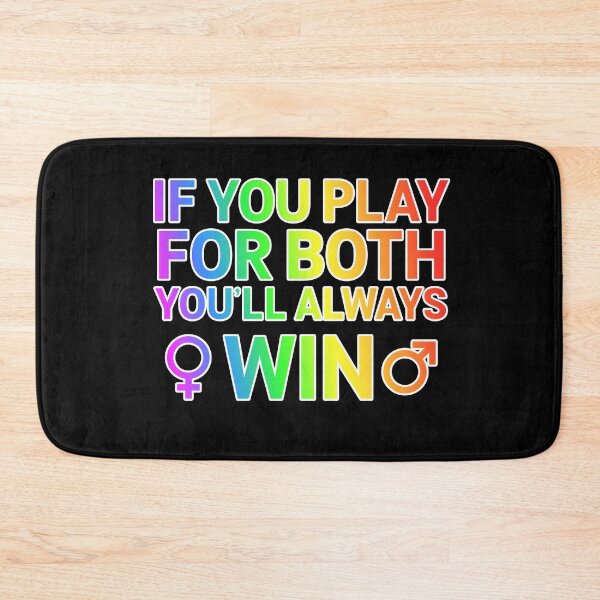 Item preview, If U Play For Both You Always Win Bisexual Gift designed and sold by Mesyo.