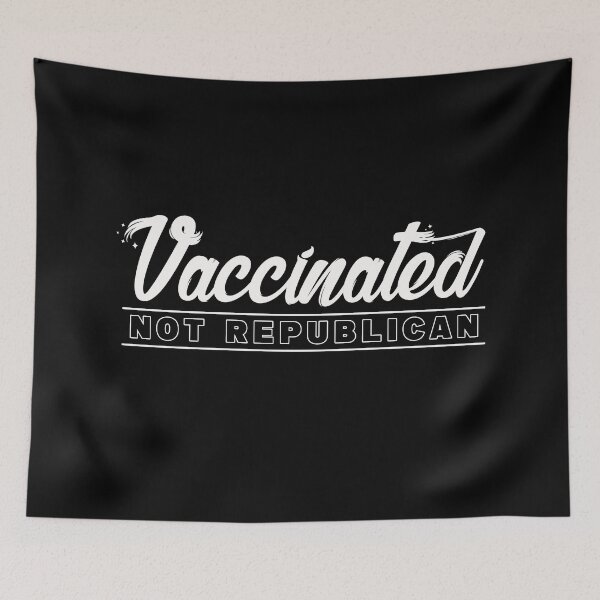 Item preview, Republican Just Vaccinated designed and sold by MeroniGDesign.