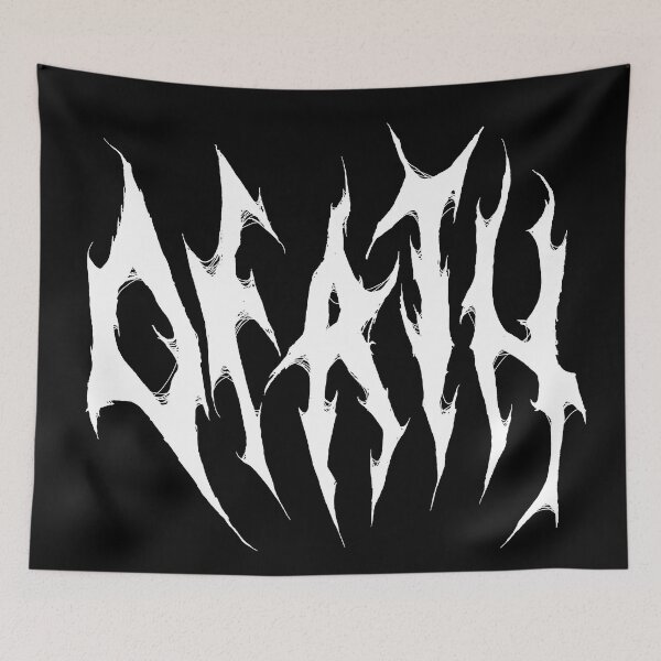 Item preview, Death lettering designed and sold by Davidsfgh.