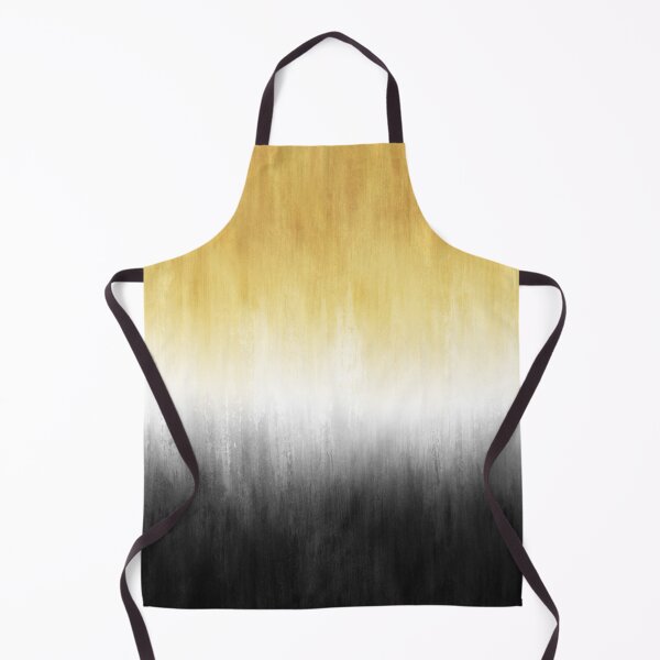 Item preview, Yellow and Black Painting Brush Strokes Modern Art designed and sold by NdesignTrend.