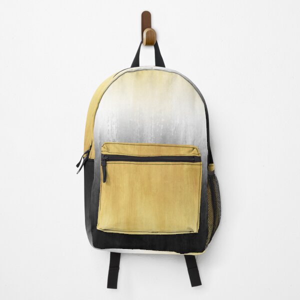 Item preview, Yellow and Black Painting Brush Strokes Modern Art designed and sold by NdesignTrend.