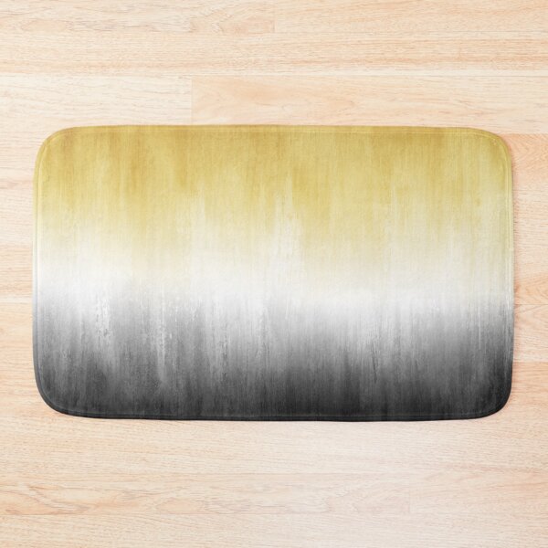 Item preview, Yellow and Black Painting Brush Strokes Modern Art designed and sold by NdesignTrend.