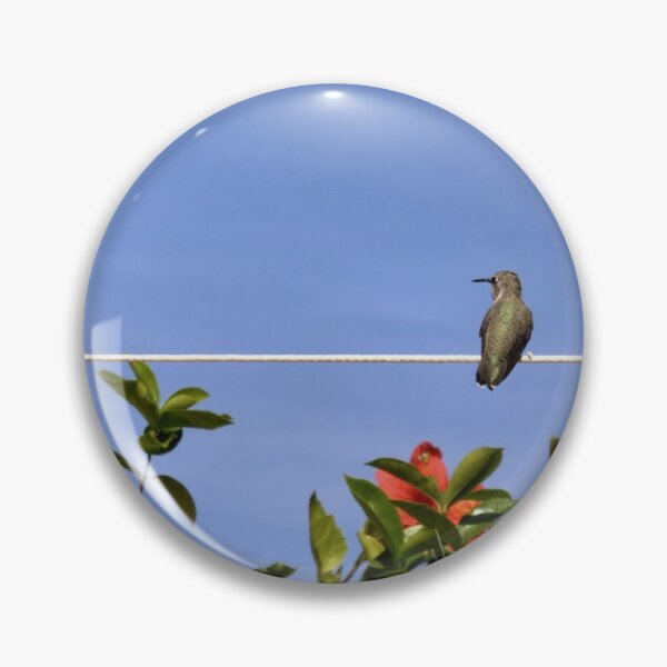 Item preview, Two Hummies on a Wire designed and sold by Jo Nijenhuis.