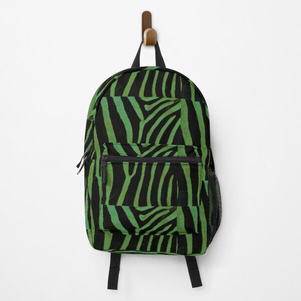 Item preview, Zebra Fur Green designed and sold by MottoDigging.