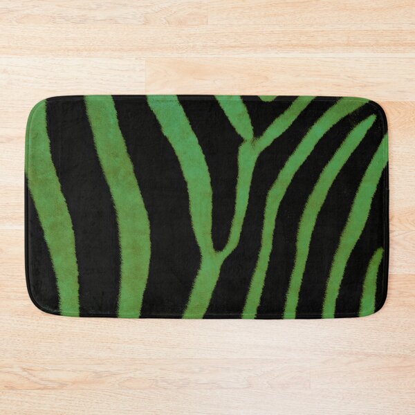 Item preview, Zebra Fur Green designed and sold by MottoDigging.
