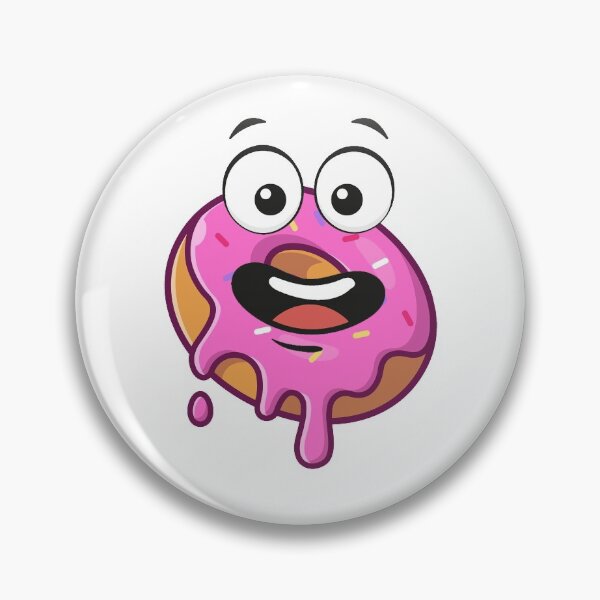 Item preview, Donut Smile Funny Funny Humor Face designed and sold by BullDesignsShop.