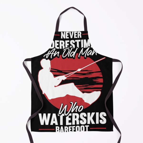 Item preview, Never Underestimate an Old man who Waterski Barefoot  designed and sold by Rzelemenz.