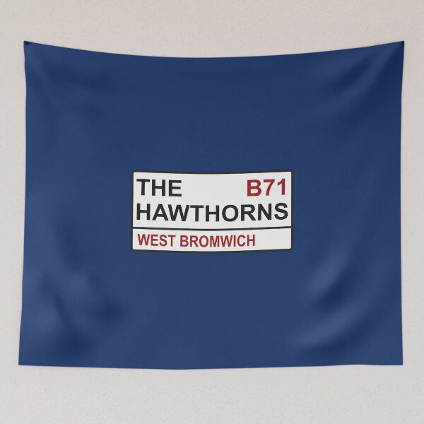 Item preview, West Brom Football Team The Hawthorns Street Sign designed and sold by DelfDesign.