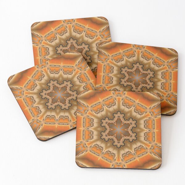 Item preview, glowing molten gold and orange abstract design designed and sold by mister-john.