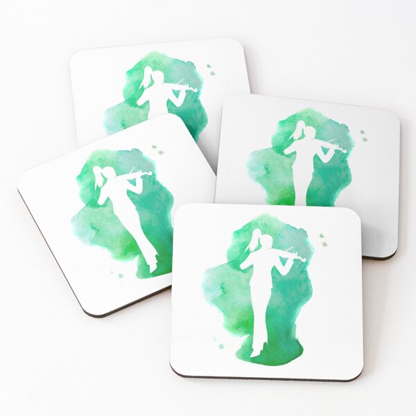 Item preview, Violin Girl Watercolor designed and sold by RaquelDeneth.