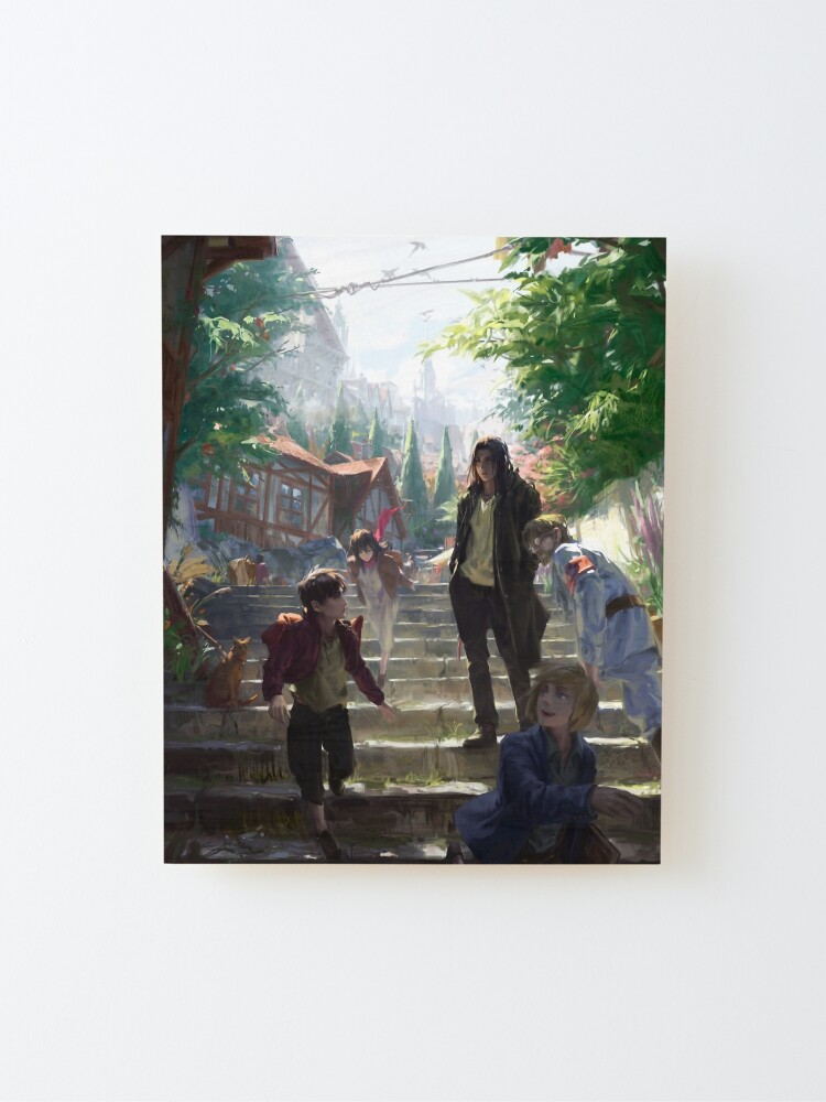 Alternate view of Titan Memories Eren Zeke Mounted Print