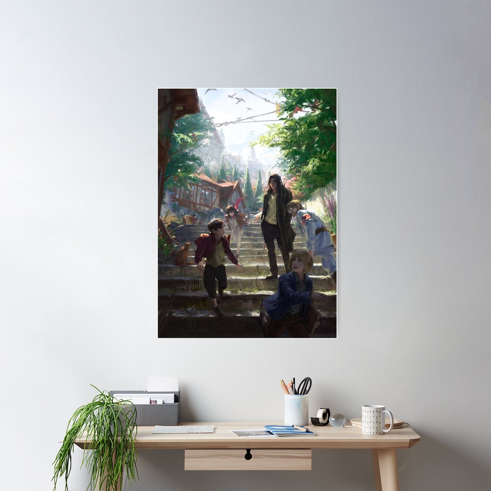 Titan Memories Eren Zeke Poster
