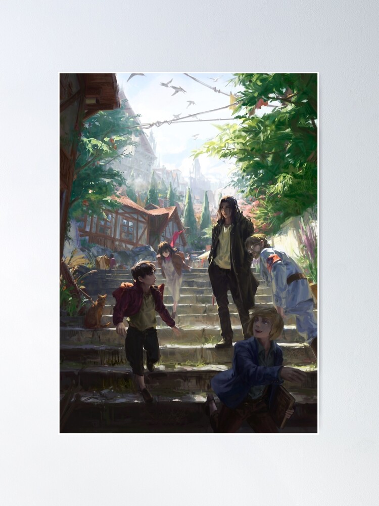 Alternate view of Titan Memories Eren Zeke Poster