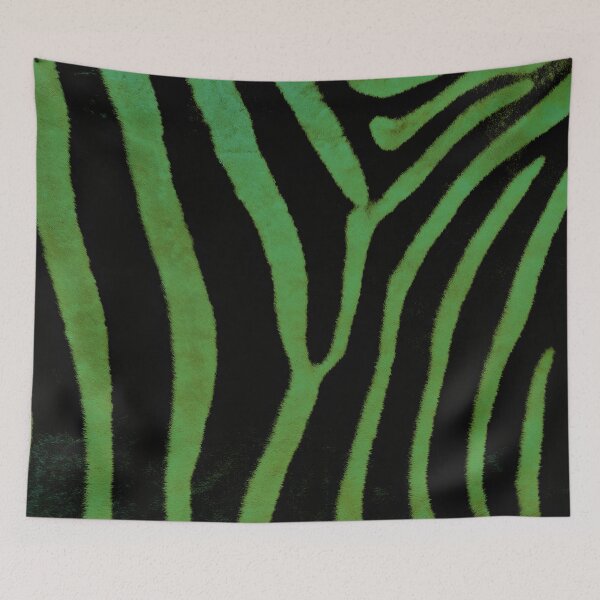 Item preview, Zebra Fur Green designed and sold by MottoDigging.
