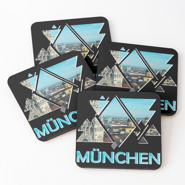 Item preview, Munich Germany Marienplatz Skyline Bavaria designed and sold by BullDesignsShop.