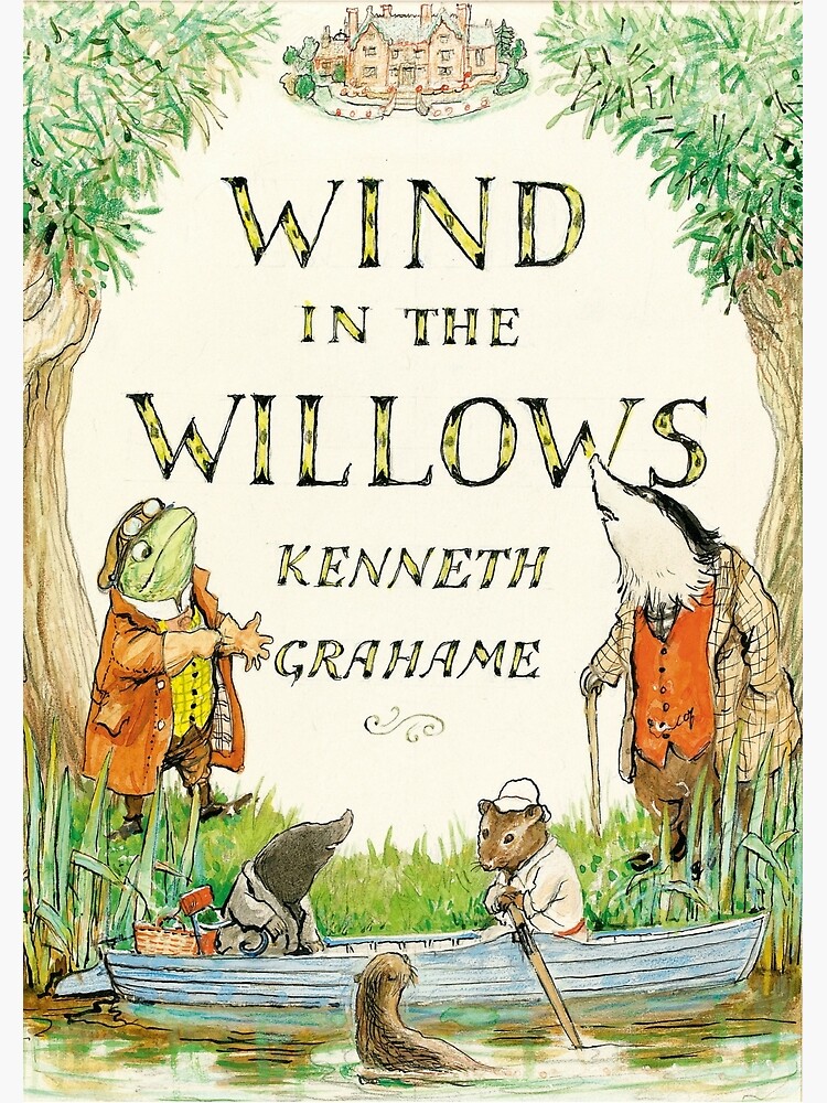 Discover Wind in The Willows Book Cover Premium Matte Vertical Poster