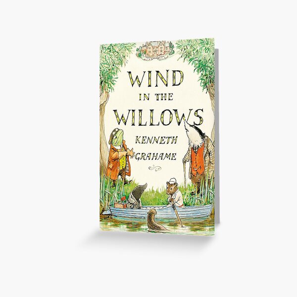 Item preview, Wind in The Willows Book Cover designed and sold by booksnbobs.