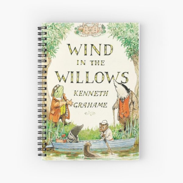 Aperçu de l'œuvre Couverture de livre Wind in The Willows créée et vendue par booksnbobs.