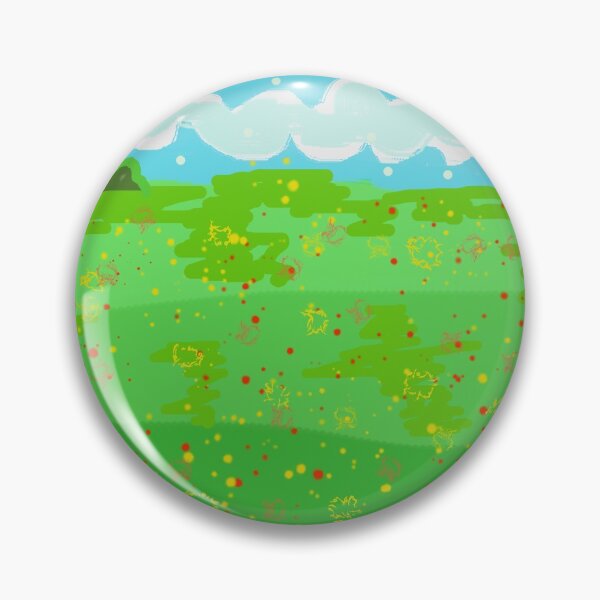 Item preview, Greenery Garden with flowers and sky designed and sold by AkRanBj.