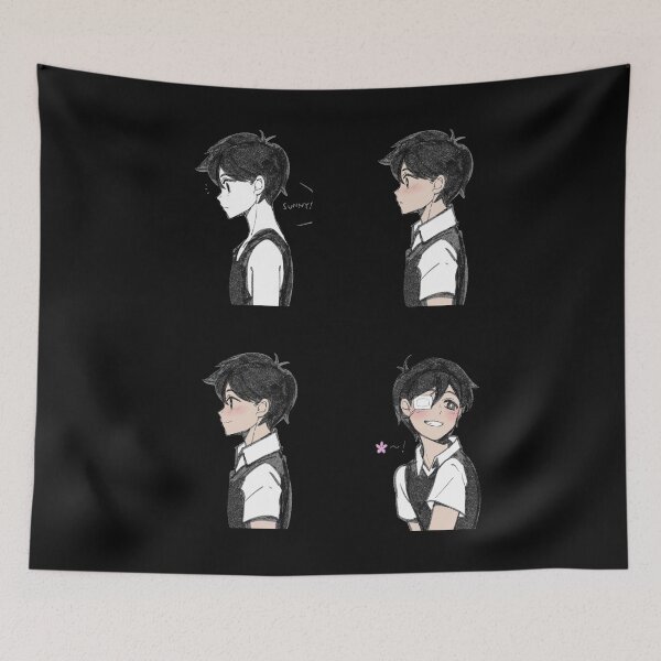 Item preview, omori Tshirt -  omori video game fanart - omori game sticker  designed and sold by bonnybazooka.