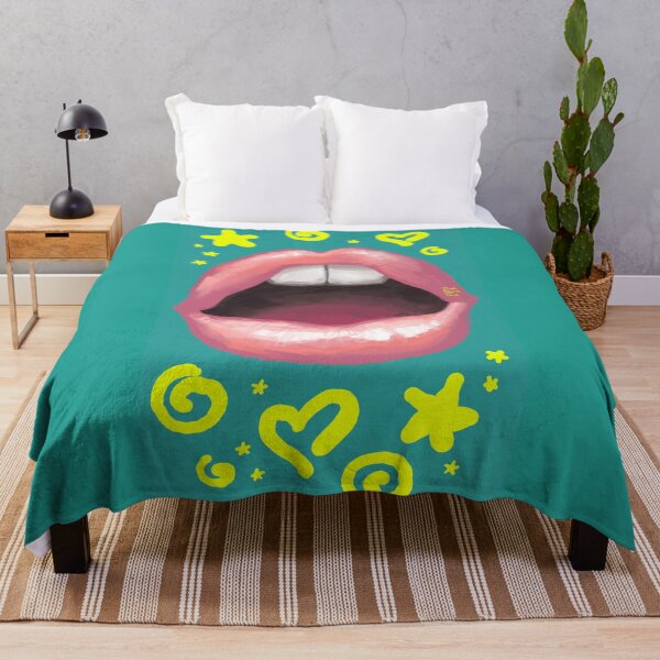 Item preview, Beautiful fashion lips. Sweet lovely sexy cute kiss. designed and sold by RukkiZukkiArt.